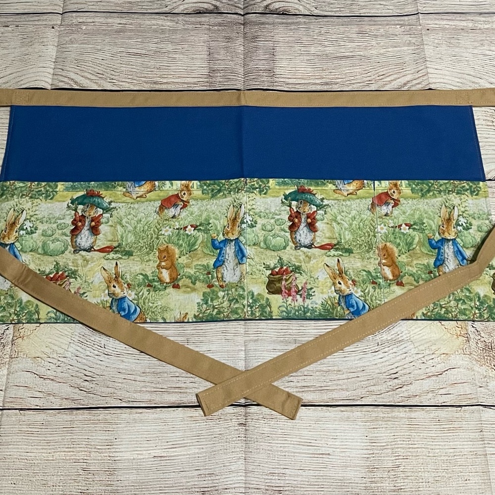 Peter Rabbit Half Apron | Beatrix Potter Inspired Teacher Apron